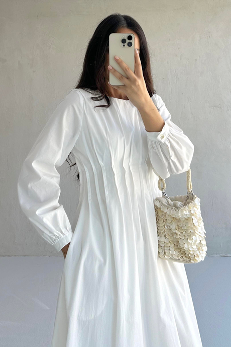 Diane Elbise Beyaz