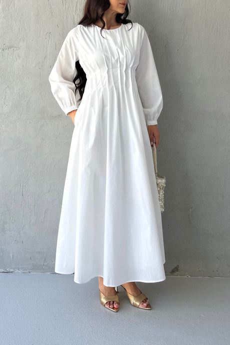 Diane Elbise Beyaz