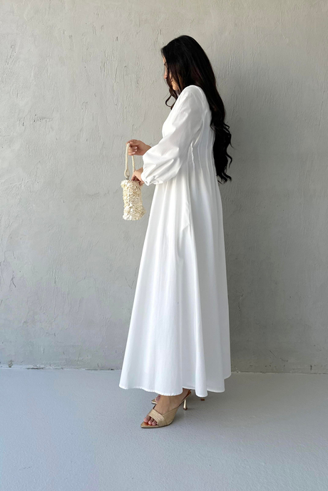 Diane Elbise Beyaz
