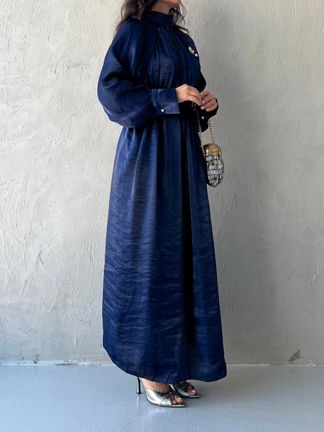 Fushya Elbise Lacivert