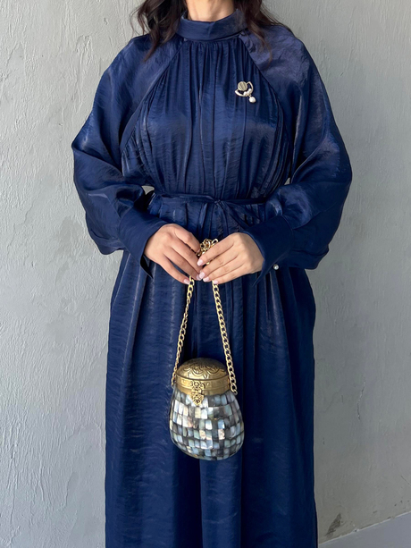 Fushya Elbise Lacivert