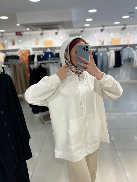 KANGURU SWEAT HIRKA Ekru