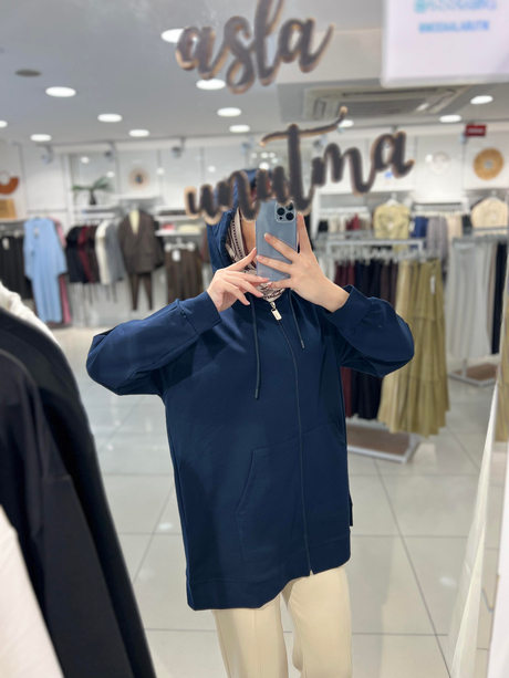 KANGURU SWEAT HIRKA Lacivert