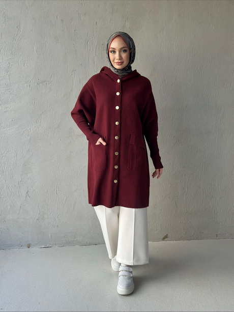 KEÇE ANGORA HIRKA Bordo
