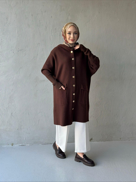 KEÇE ANGORA HIRKA Kahverengi