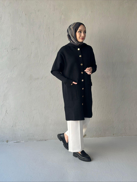 KEÇE ANGORA HIRKA Siyah