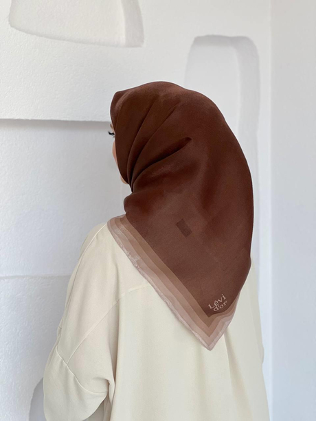 Kehribar eşarp x Kahverengi - Moda AlaKehribar eşarp x Kahverengi
