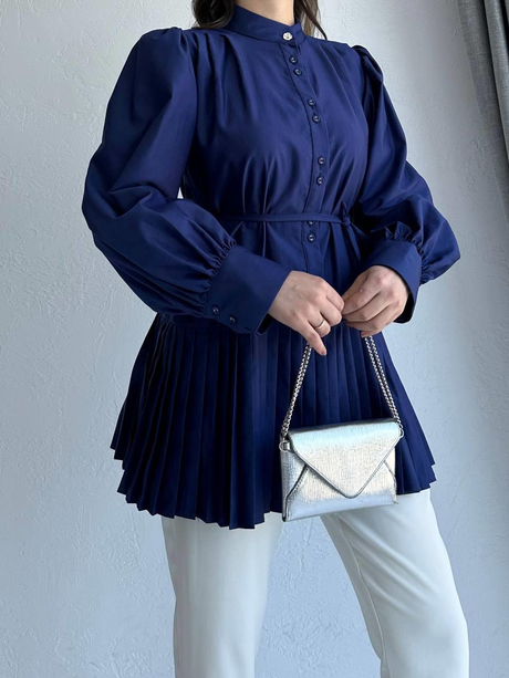 Kendal Gömlek Lacivert | Moda AlaKendal Gömlek Lacivert