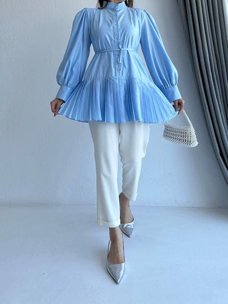 Kendal Gömlek Mavi | Moda AlaKendal Gömlek Mavi