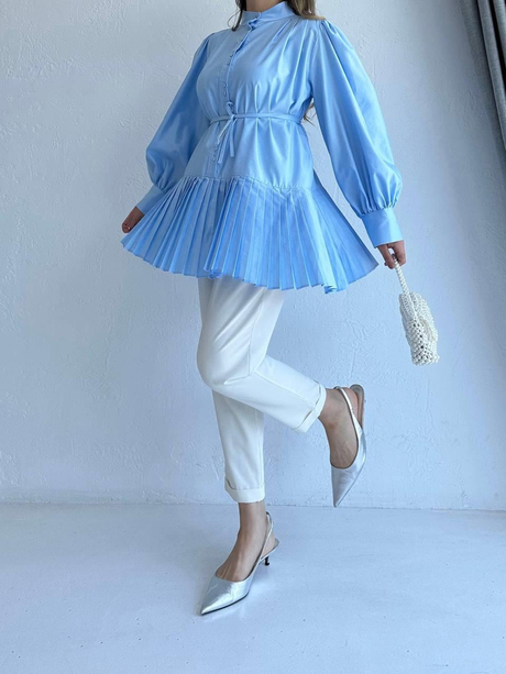 Kendal Gömlek Mavi | Moda AlaKendal Gömlek Mavi