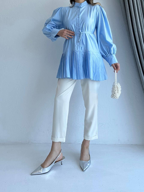 Kendal Gömlek Mavi | Moda AlaKendal Gömlek Mavi