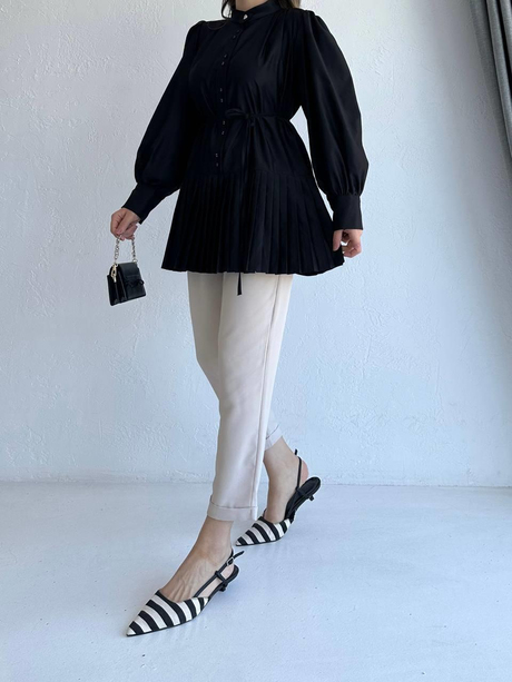 Kendal Gömlek Siyah | Moda AlaKendal Gömlek Siyah