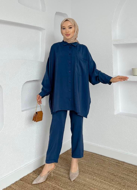 Missa Pantolonlu Takım Lacivert