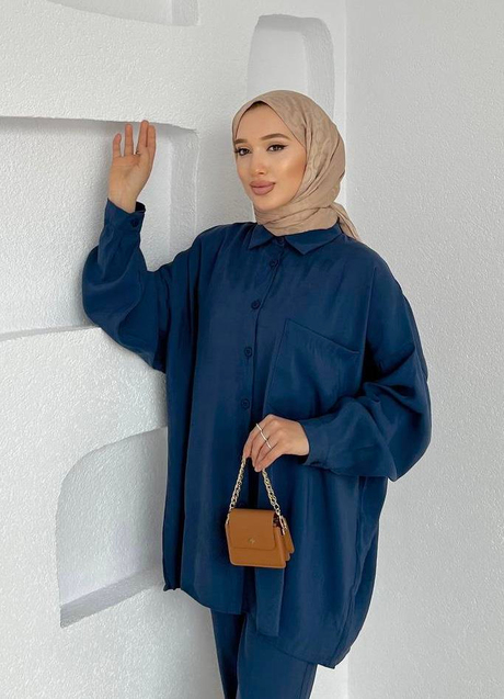 Missa Pantolonlu Takım Lacivert