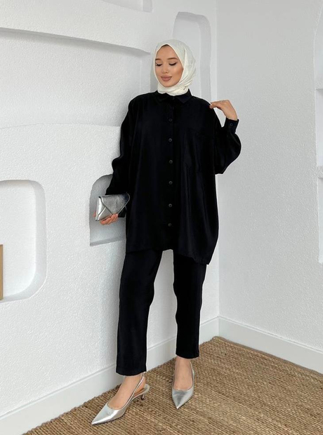 Missa Pantolonlu Takım Siyah