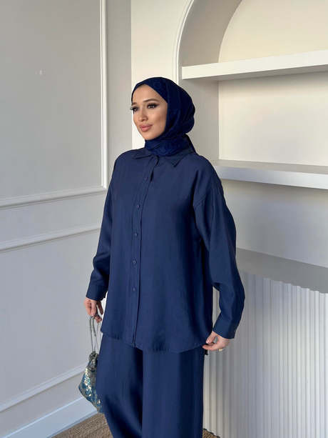 Modal Klasik Takım Lacivert