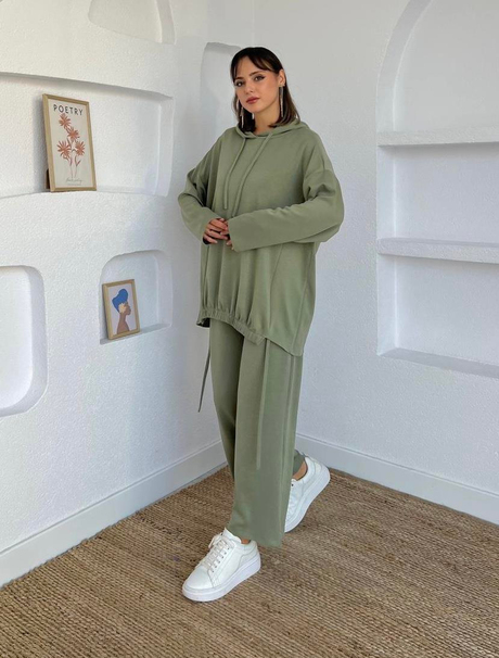 Modal Salaş Takım Yeşil