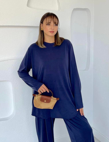Oysho Basic  Takım Lacivert
