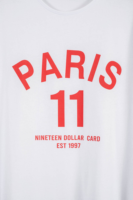Paris Baskılı Tshirt