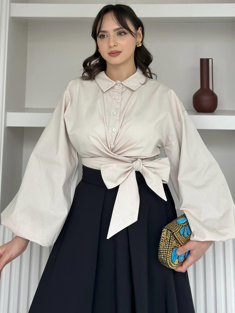 Poplin Tunik Taş