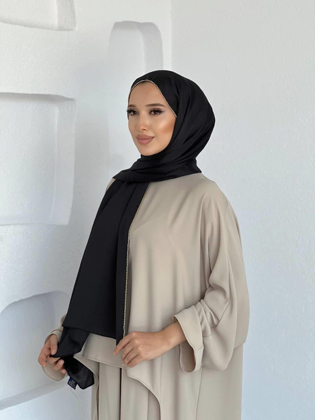 PREMİUM JAN JAN ŞAL Siyah - Moda AlaPREMİUM JAN JAN ŞAL Siyah