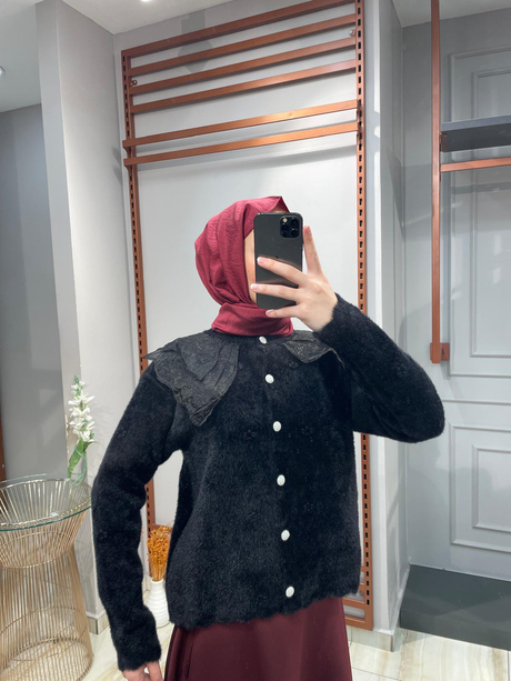 PREMİUM YUMOŞ HIRKA Siyah