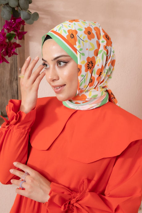 Şahlan Desen Şal Yeşil