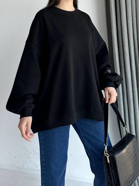 Salaş Sweatshirt Siyah