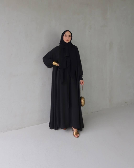 SAN ABAYA Siyah