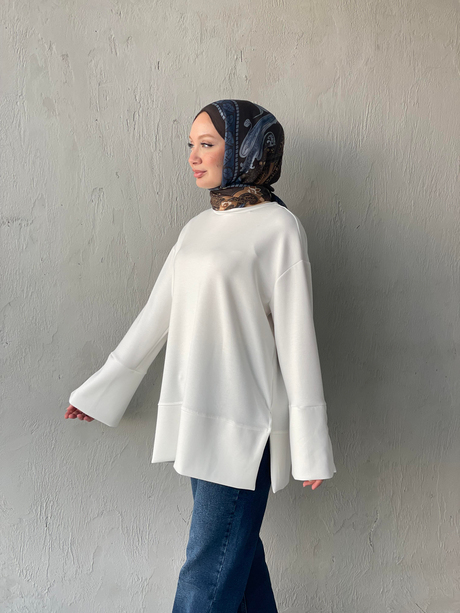 SEASON SWEAT Beyaz
