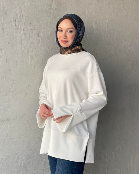 SEASON SWEAT Beyaz
