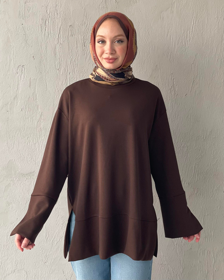 SEASON SWEAT Kahverengi