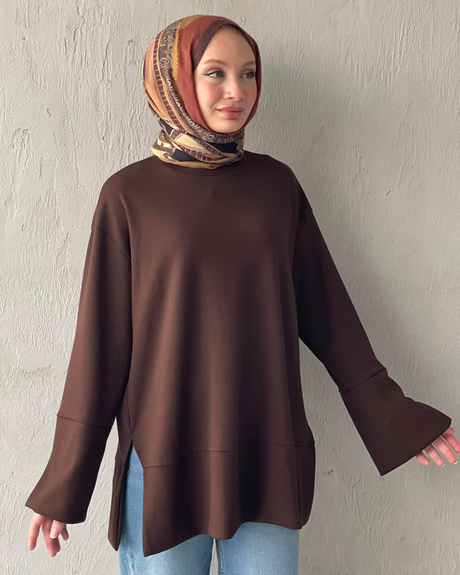 SEASON SWEAT Kahverengi