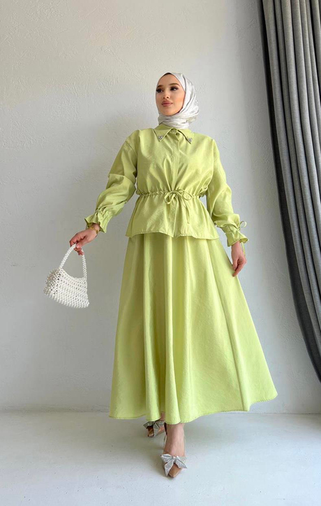 Sedef Takım Fıstık Yeşili - Moda AlaSedef Takım Fıstık Yeşili