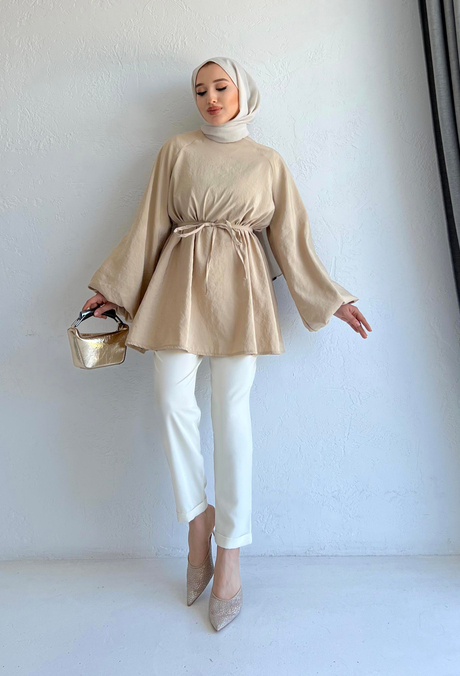 Sedef Tunik Bej | Moda AlaSedef Tunik Bej
