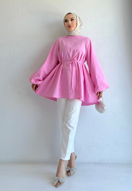 Sedef Tunik Pembe | Moda AlaSedef Tunik Pembe