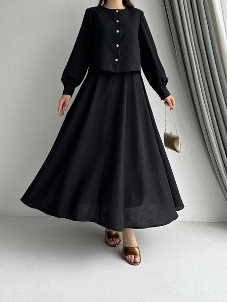 Sidra Takım Siyah