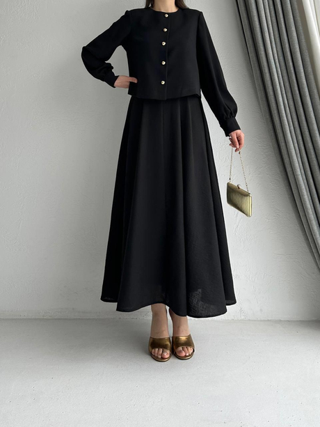 Sidra Takım Siyah