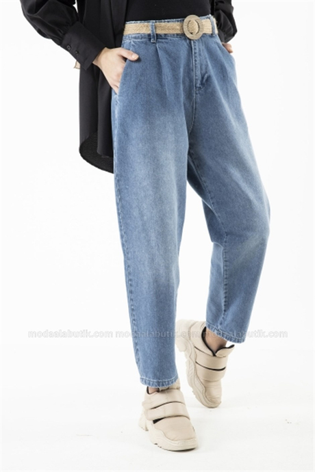 Slouchy Pantolon - Kot