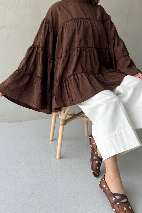 Sofia Tunik Kahverengi