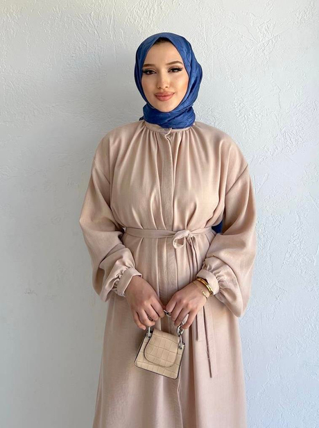 Tam Düğmeli Keten Elbise Bej - Moda AlaTam Düğmeli Keten Elbise Bej