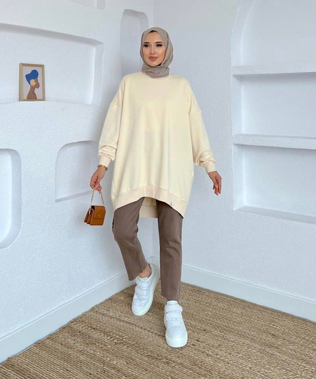 Taş Oversize Basic Sweatshirt