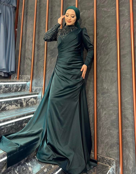 Tek Omuz Detaylı Abiye Zümrüt Yeşili - Moda AlaTek Omuz Detaylı Abiye Zümrüt Yeşili
