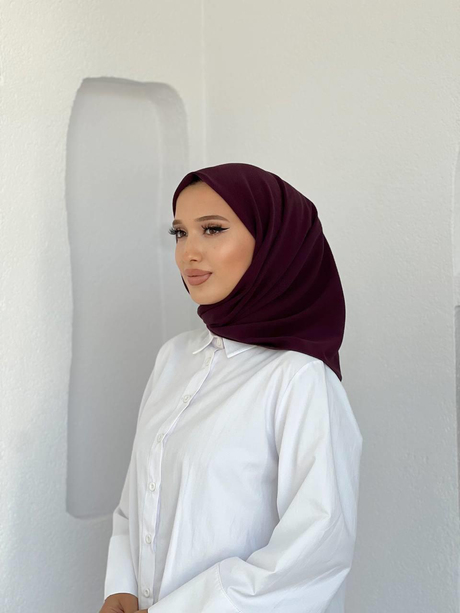 xl eşarp Mürdüm - Moda Alaxl eşarp Mürdüm