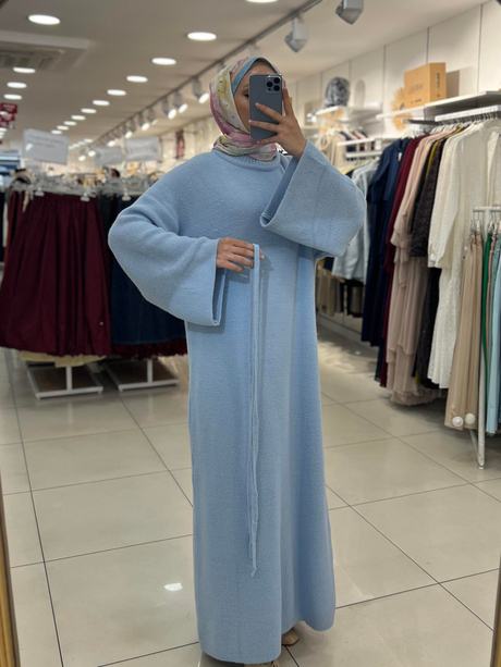 YUMOŞ ELBİSE Bebe Mavisi