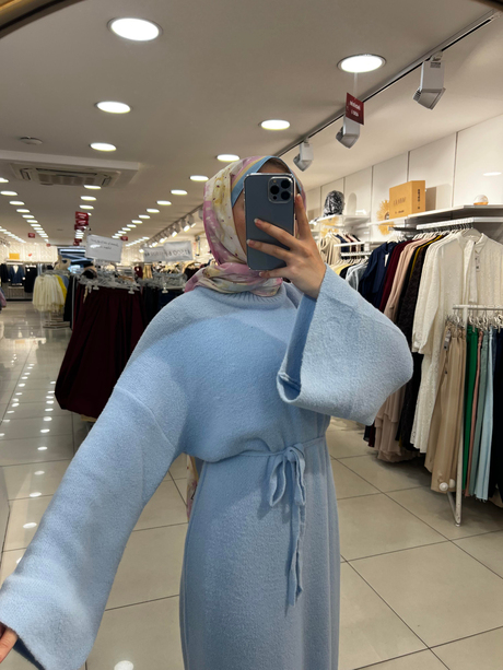 YUMOŞ ELBİSE Bebe Mavisi