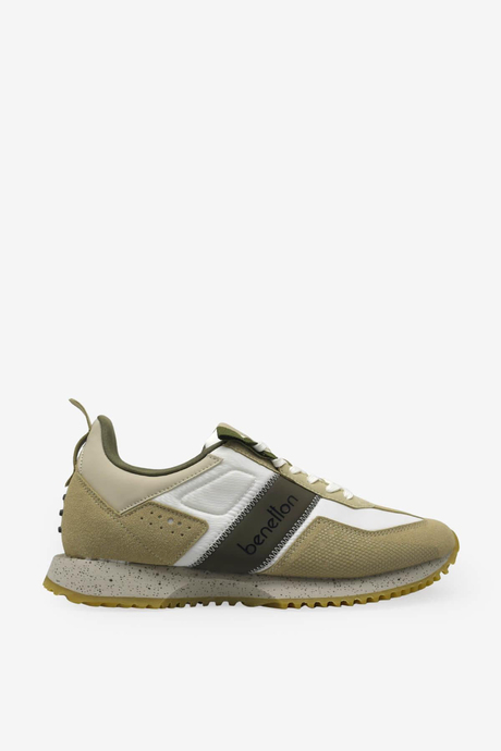 Benetton Erkek Sneaker Bej BNI-12114