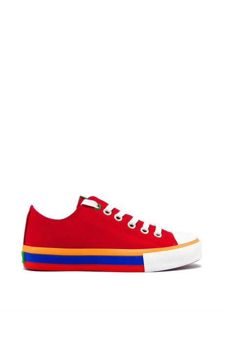 Benetton Kadın Converse Spor Ayakkabı Kırmızı BN-30176