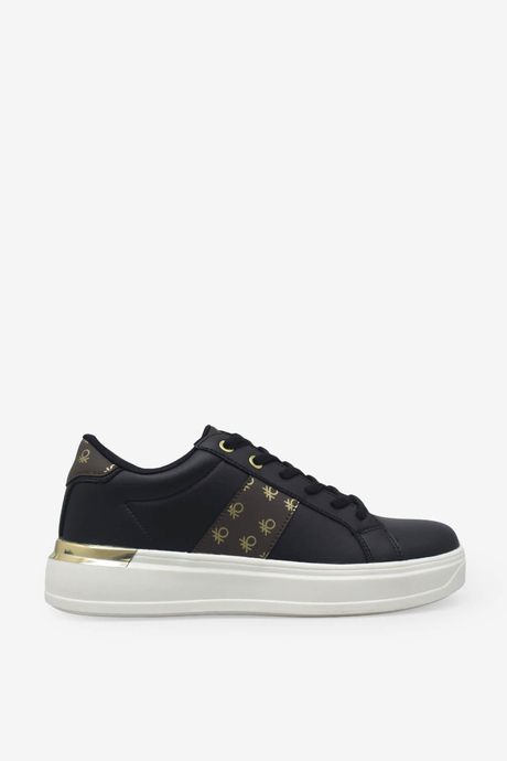 Benetton Kadın Sneaker Siyah Beyaz BNI-12132