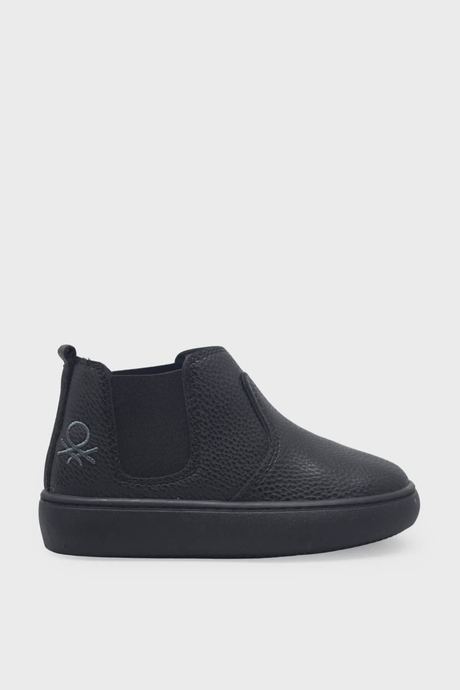 Benetton Unisex Çocuk Günlük Bot Siyah BN-50182